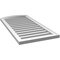 Ekena Millwork Arch Top Surface Mount PVC Gable Vent: Non-Functional, w/2"W x 1-1/2"P Brickmould Frame, 20"W x 38"H GVPAR20X3802SN - alternate 3